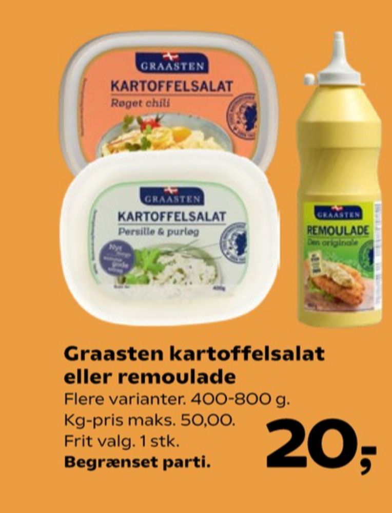 Graasten Sønderjyske Fristelser, Kartoffelsalat Persille & Purløg