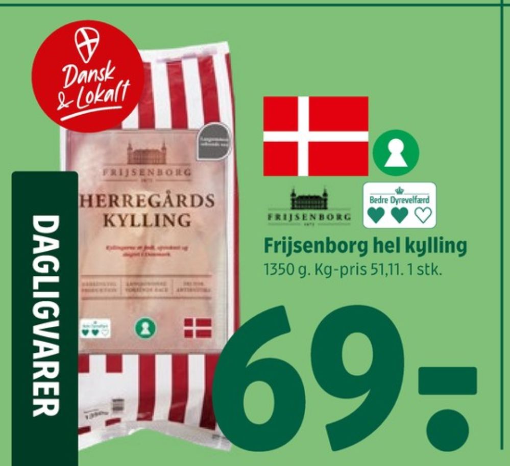 Frijsenborg, Kylling