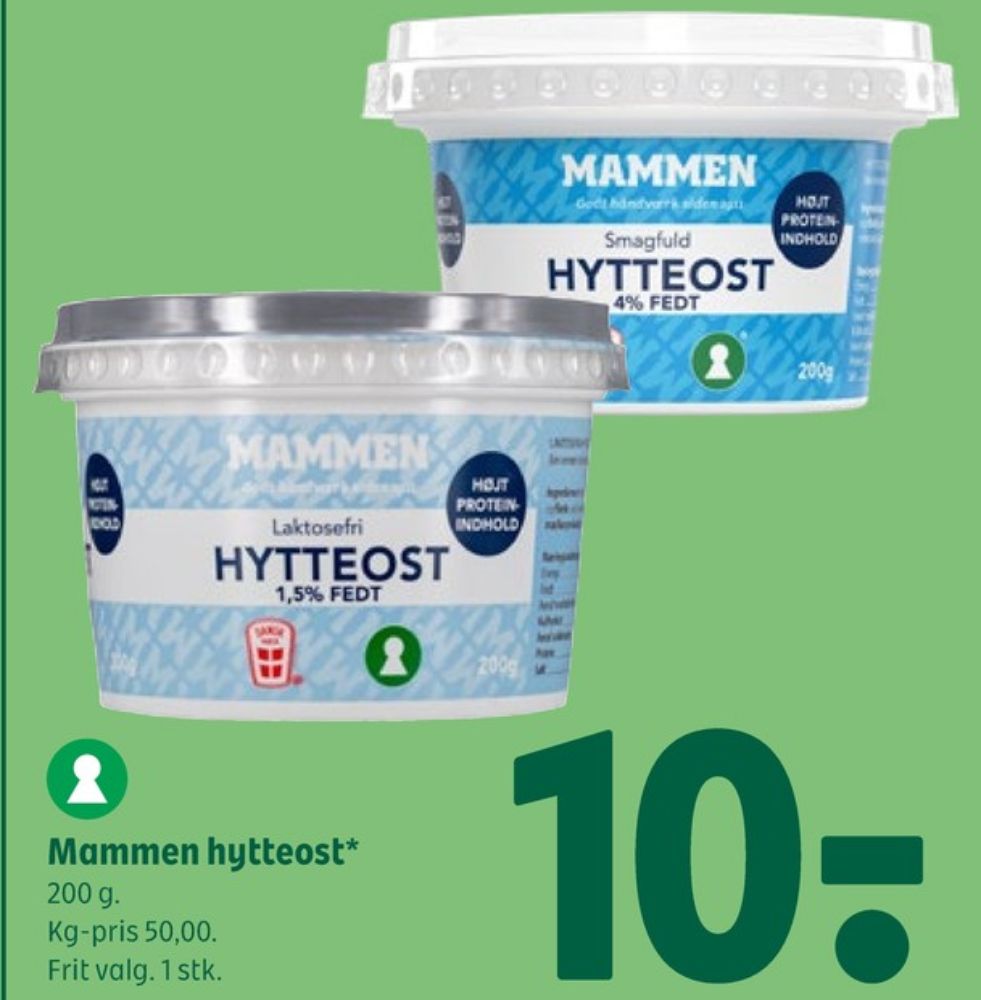 Mammen, Hytteost 1,5%