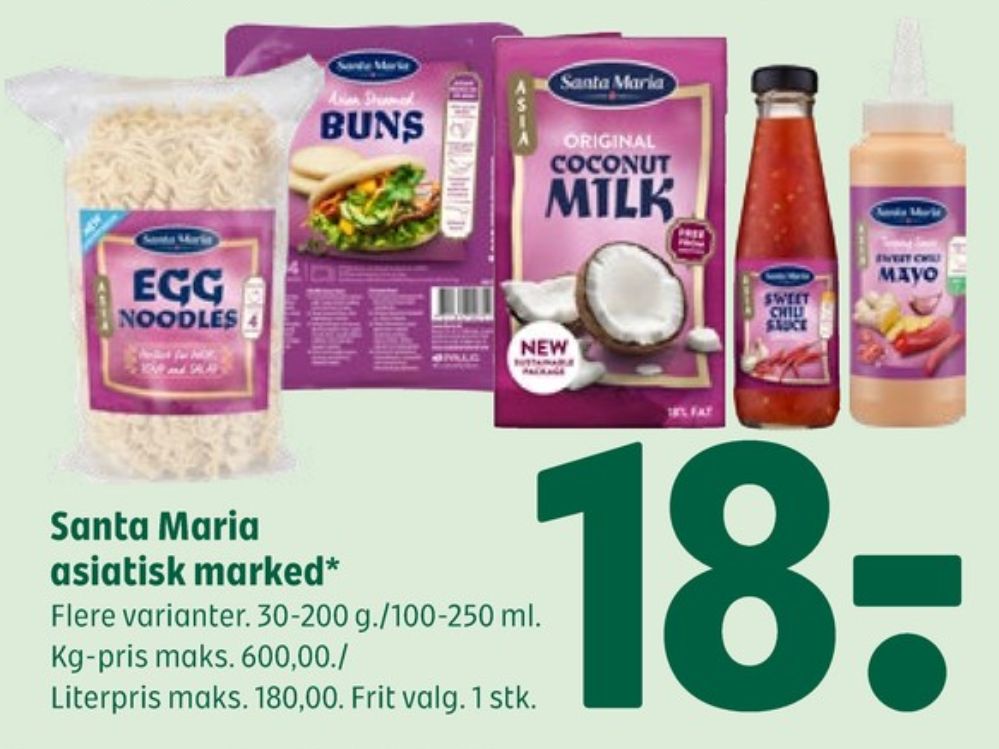 Santa Maria, Eggnoodles