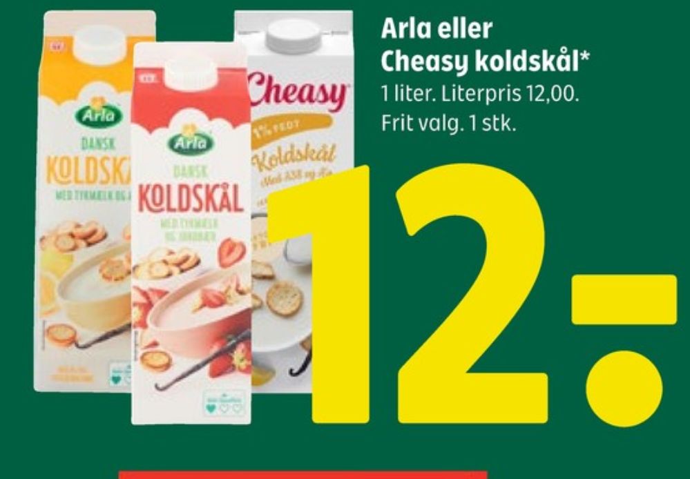 Arla, Koldskål Tykmælk & Æg
