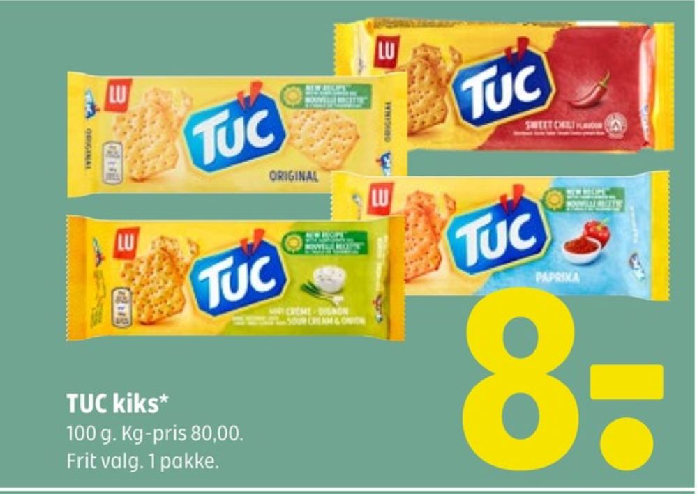 LU TUC, LU Tuc Original Kiks
