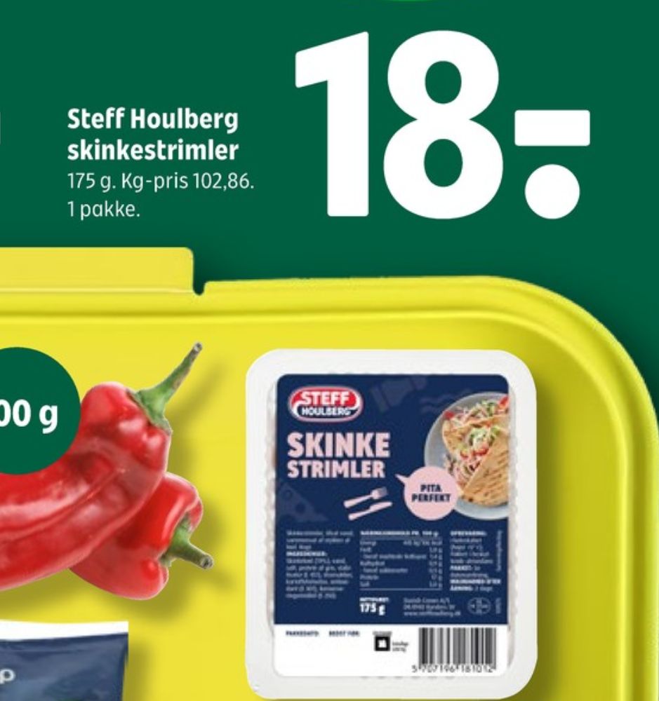 Steff Houlberg, Skinkestrimler
