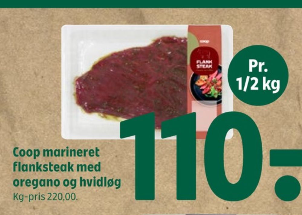 Coop, Flanksteak