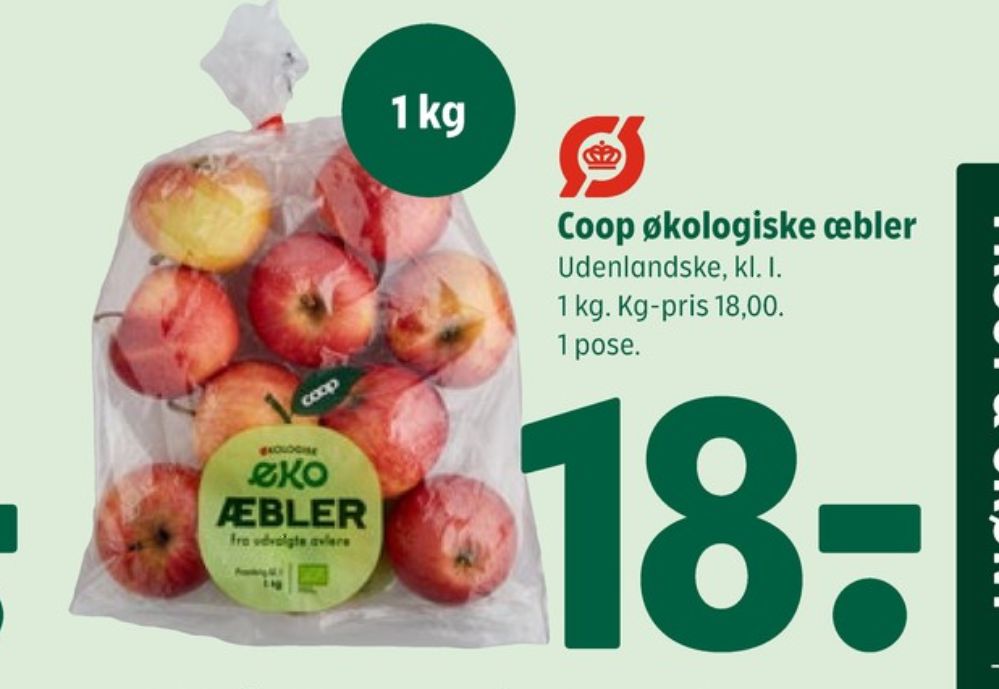 Coop, Æbler