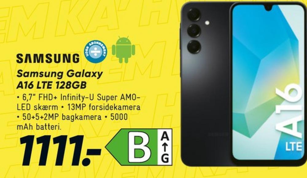 Samsung Galaxy A16 LTE, Mobiltelefon