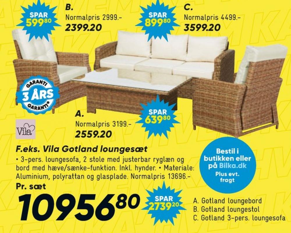 Vila Gotland, Loungesæt