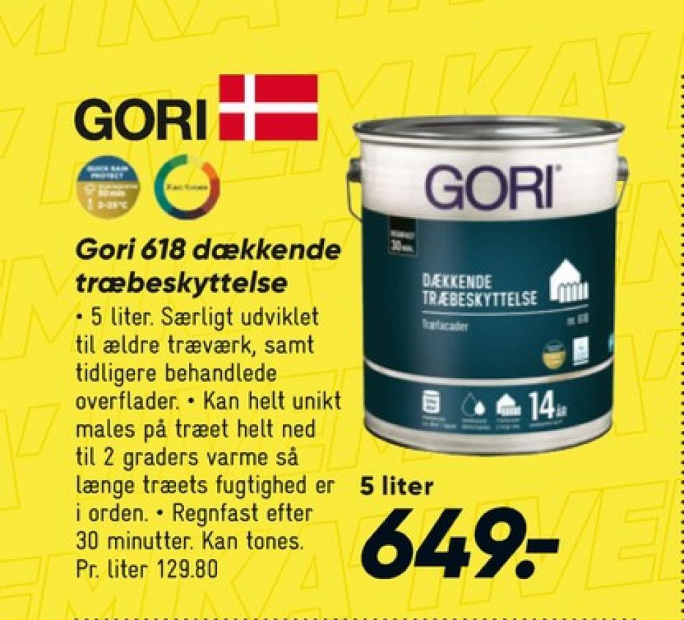 Gori, Træbeskyttelse