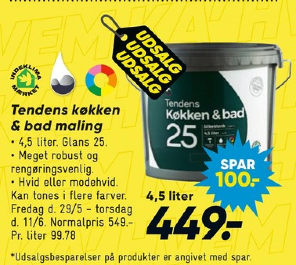 Tendens, Maling