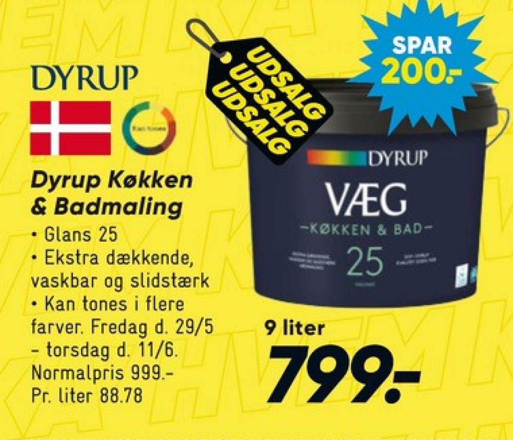 Dyrup, Maling