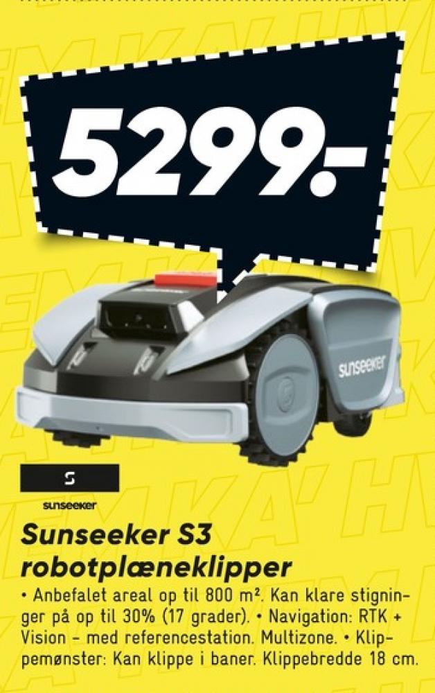 Sunseeker, Robotplæneklipper