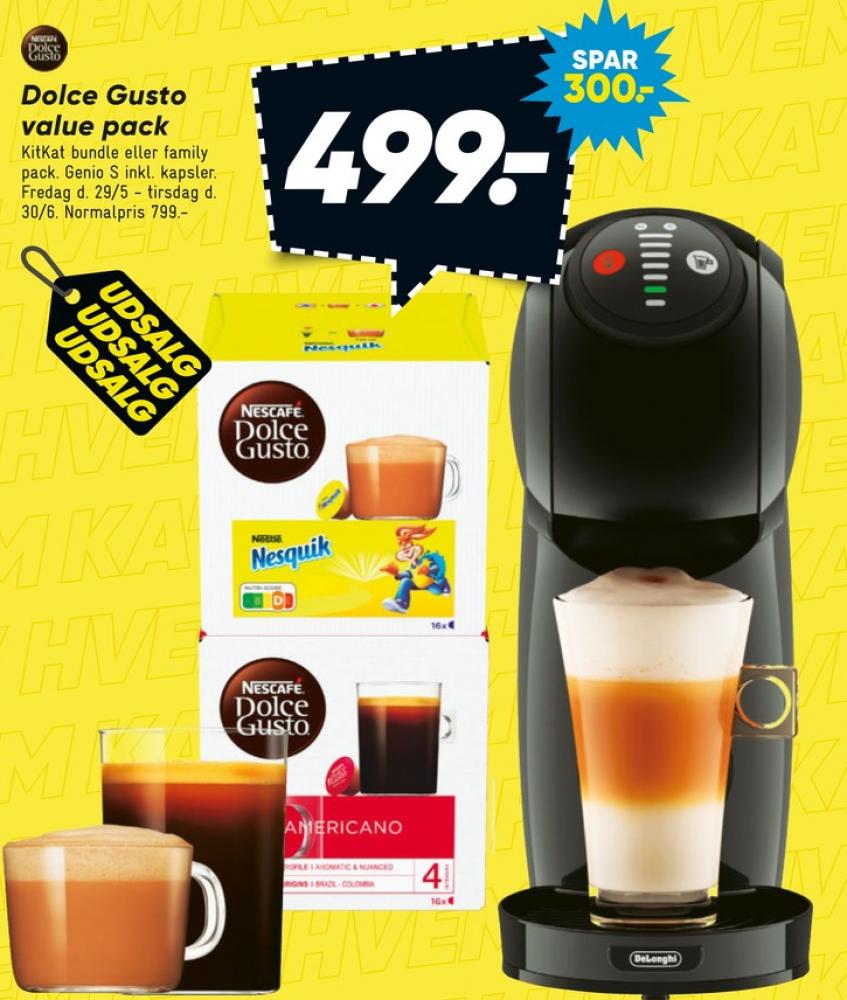 Nescafe Dolce Gusto, Kapselkaffemaskine