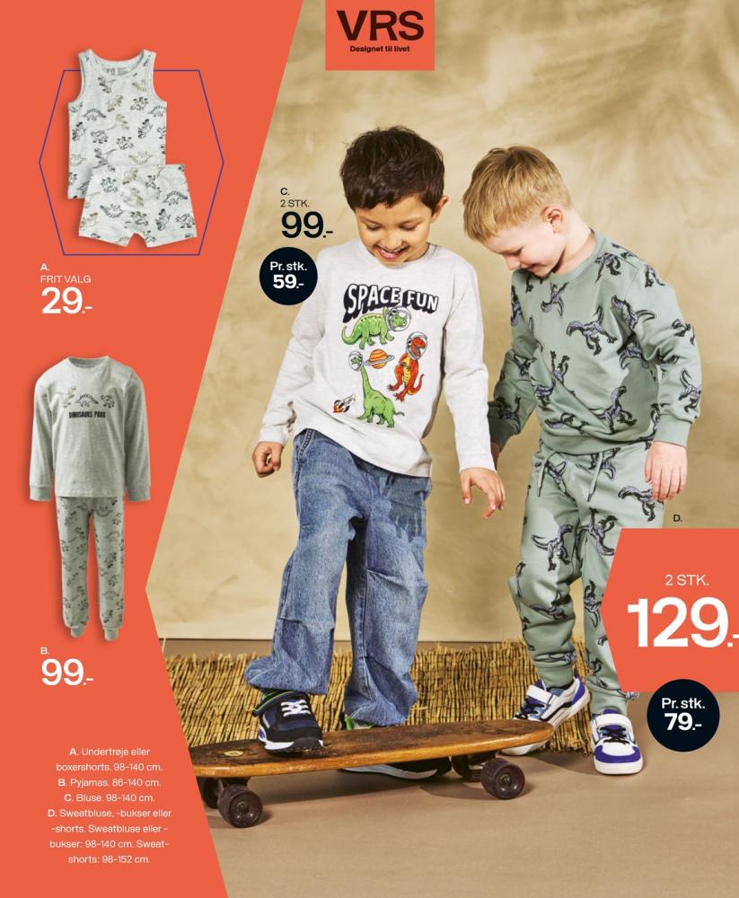 VRS Kids, Undertrøje