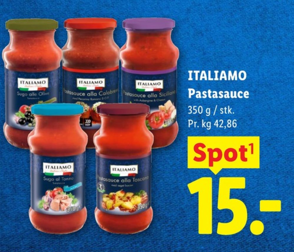 Italiamo, Pastasauce alla Olive