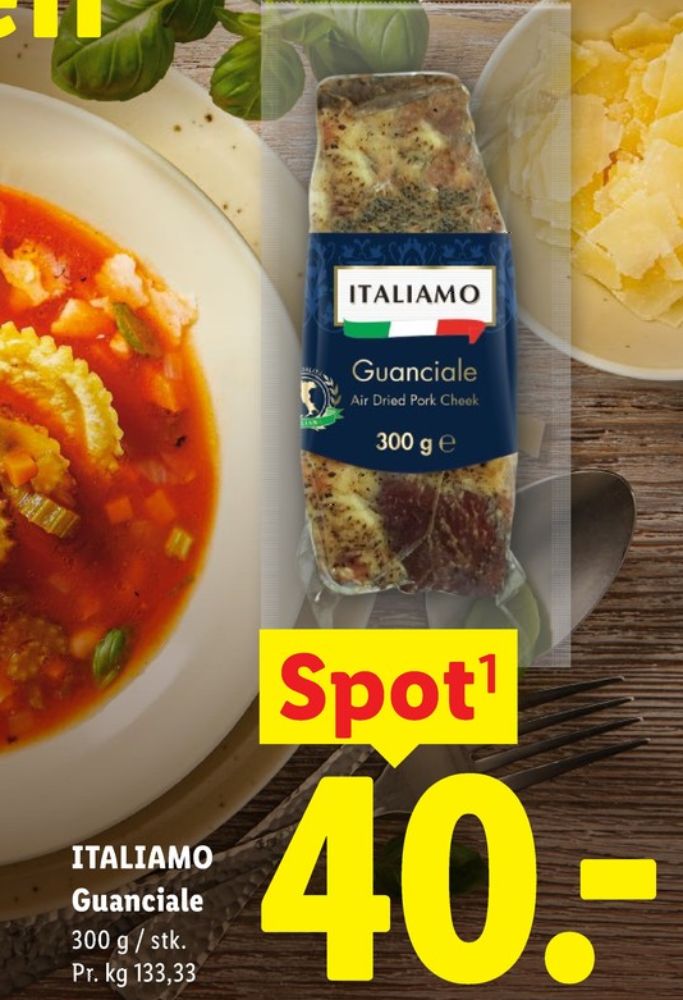 Italiamo, Guanciale
