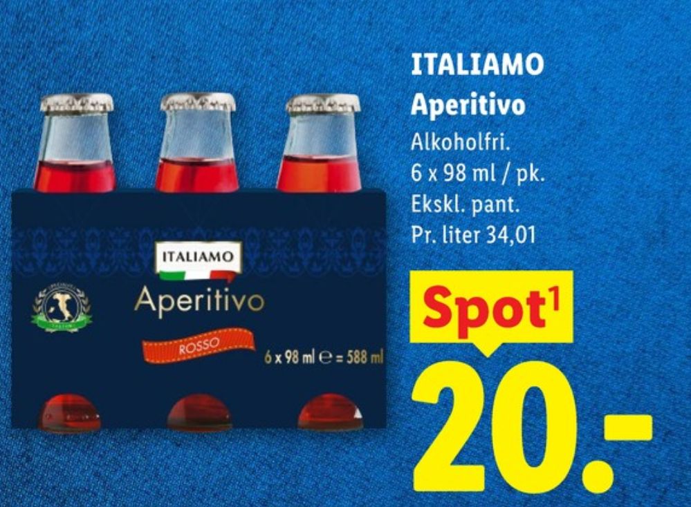 Italiamo, Aperitivo 6 pk.