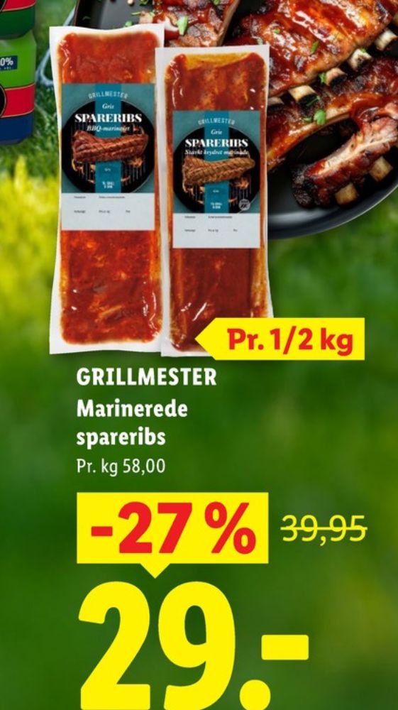 Grillmester, Spareribs