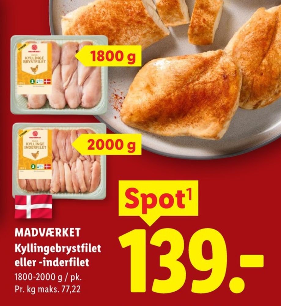 Madværket, Kyllingebrystfilet