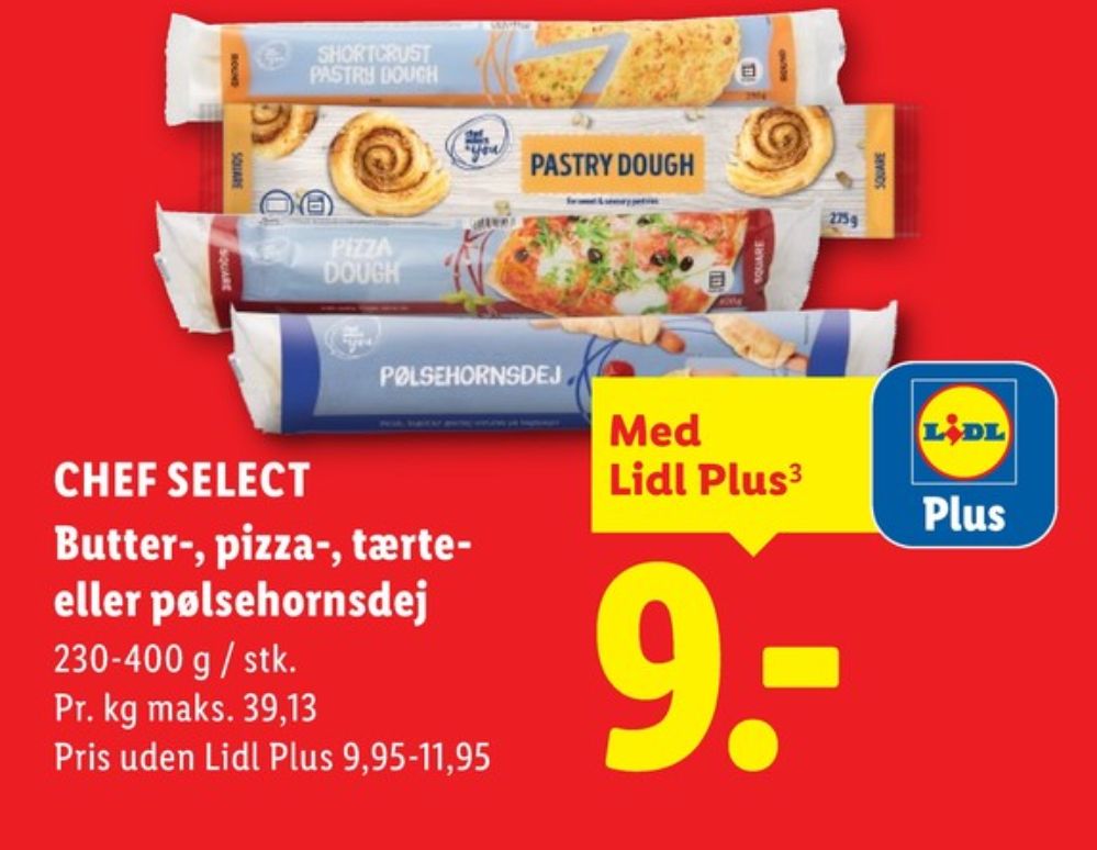Chef Select, Pizzadej