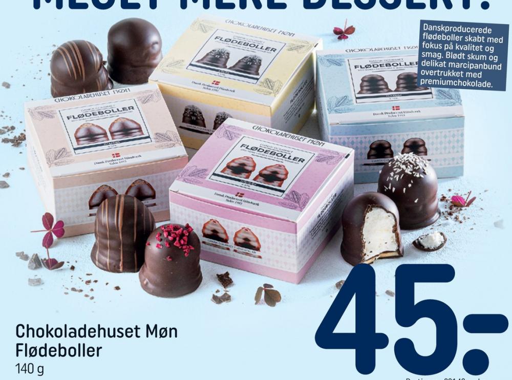 Chokoladehuset Møn, Flødeboller