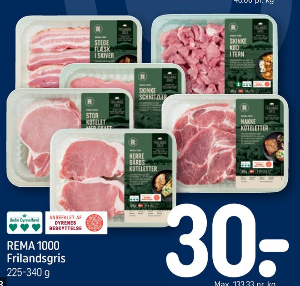 Rema 1000, Flæsk i skiver
