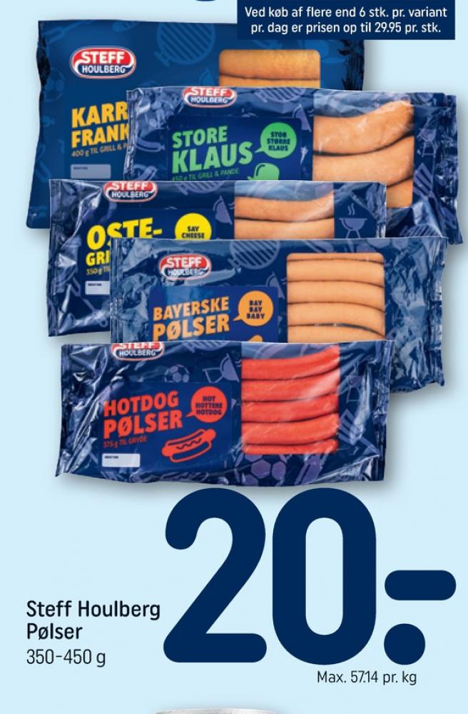Steff Houlberg, Hotdogpølser