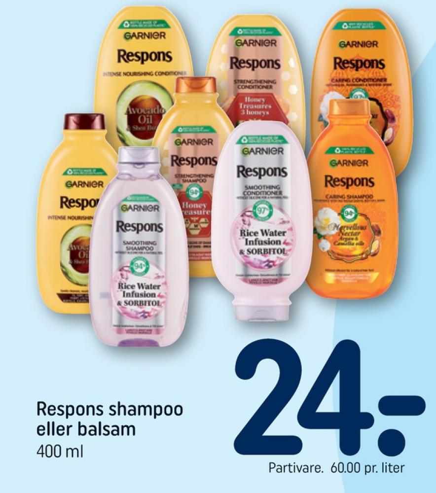 Garnier Respons, Shampoo