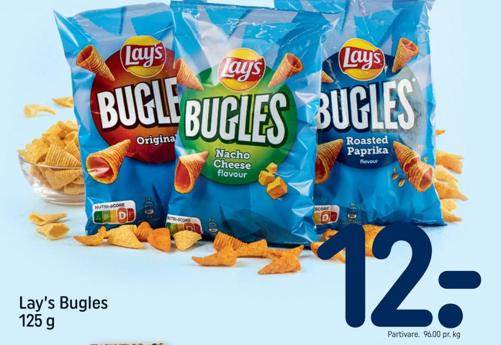 Lays Bugles, Bugles nacho cheese