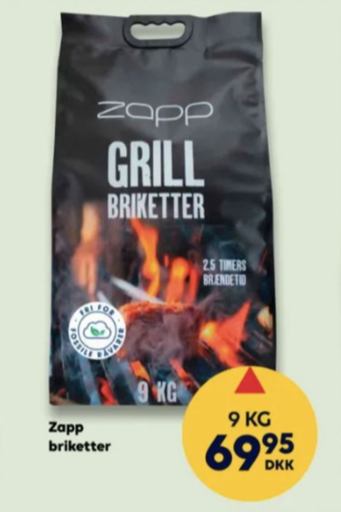 Zapp, Grillbriketter