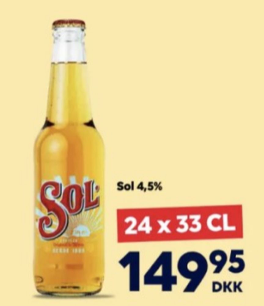 Sol, Specialøl 24 pk.