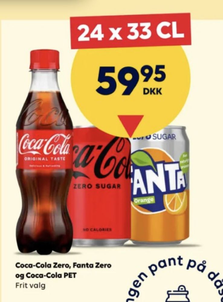 Coca Cola Zero, Cola 24 pk.