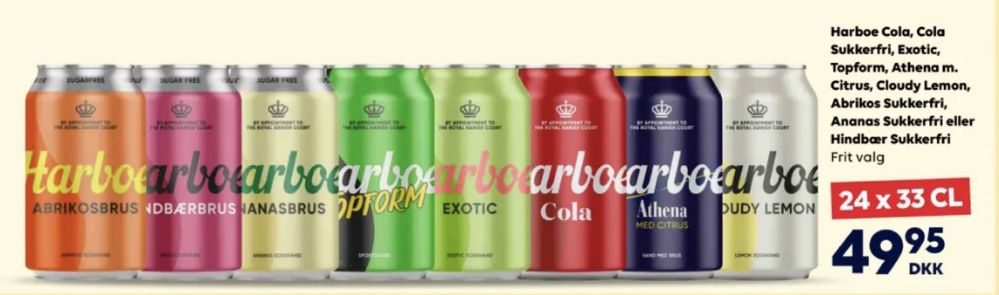 Harboe Ananasbrus, Ananassodavand 24 pk. 