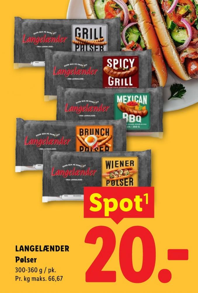 Langelænder, Spicy Grill Pølser