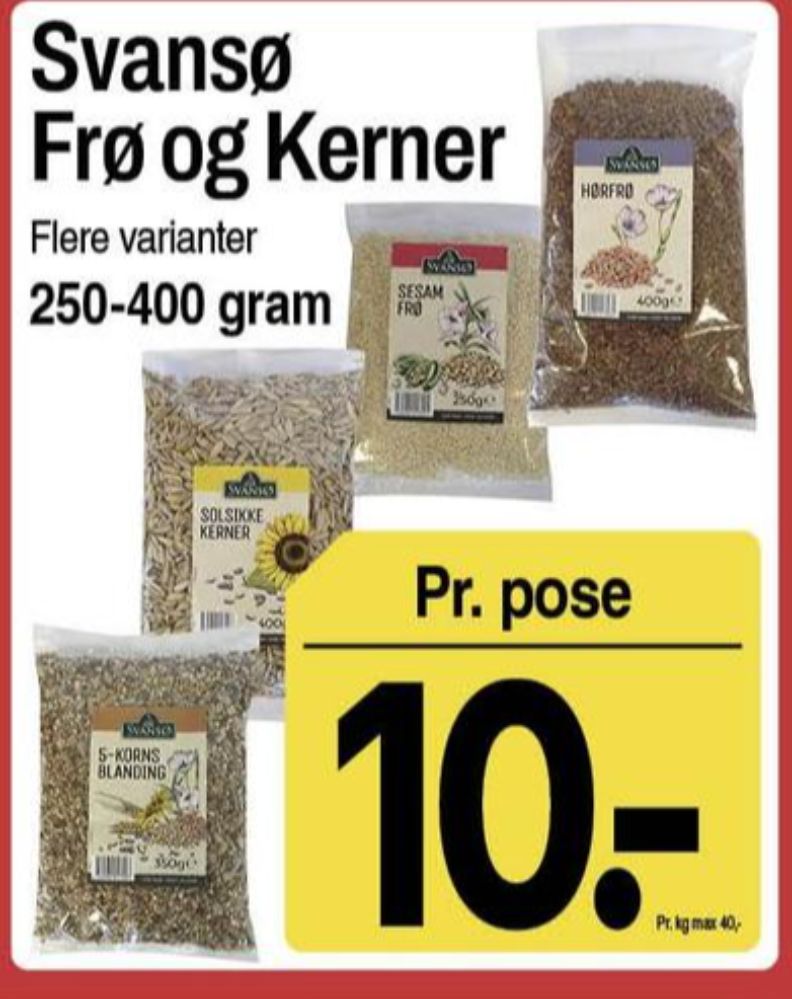 Svansø, 5-kornsblanding