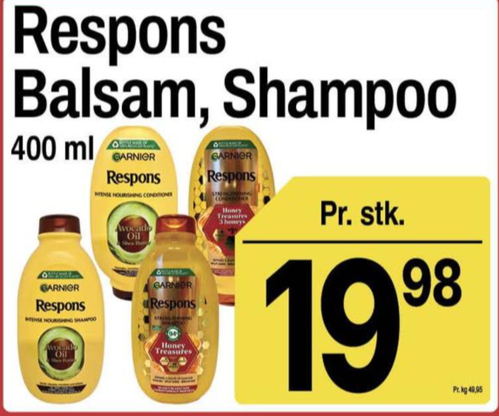 Garnier Respons, Balsam