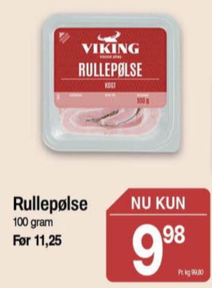 Viking, Rullepølse