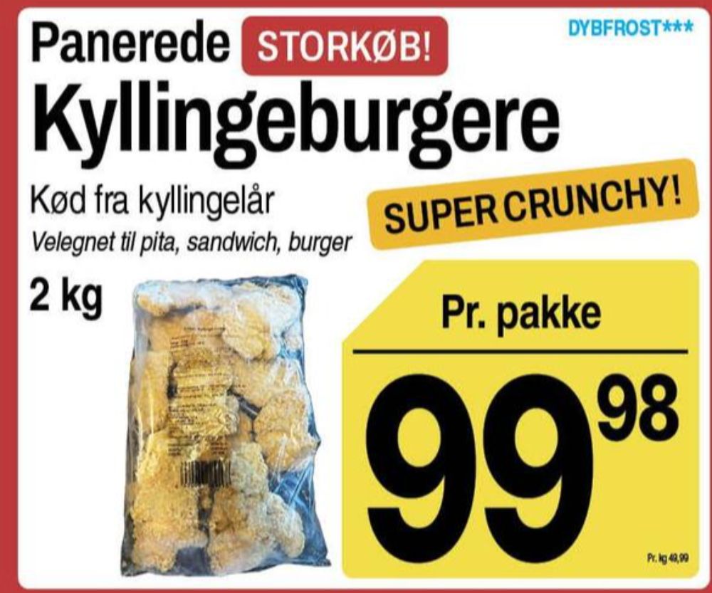Kyllingeburger