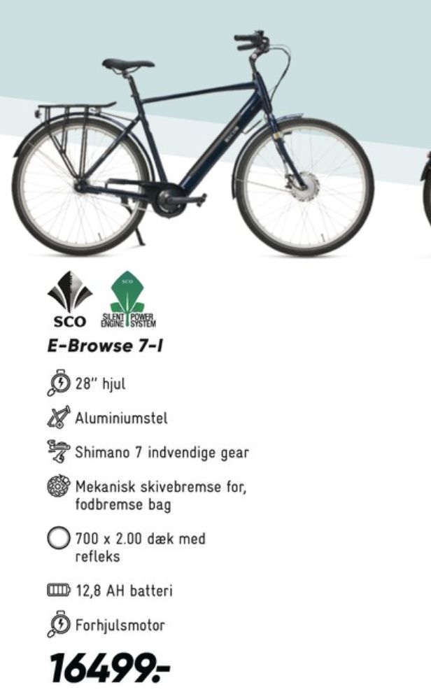 SCO, El-cykel