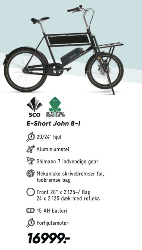 SCO, El-cykel