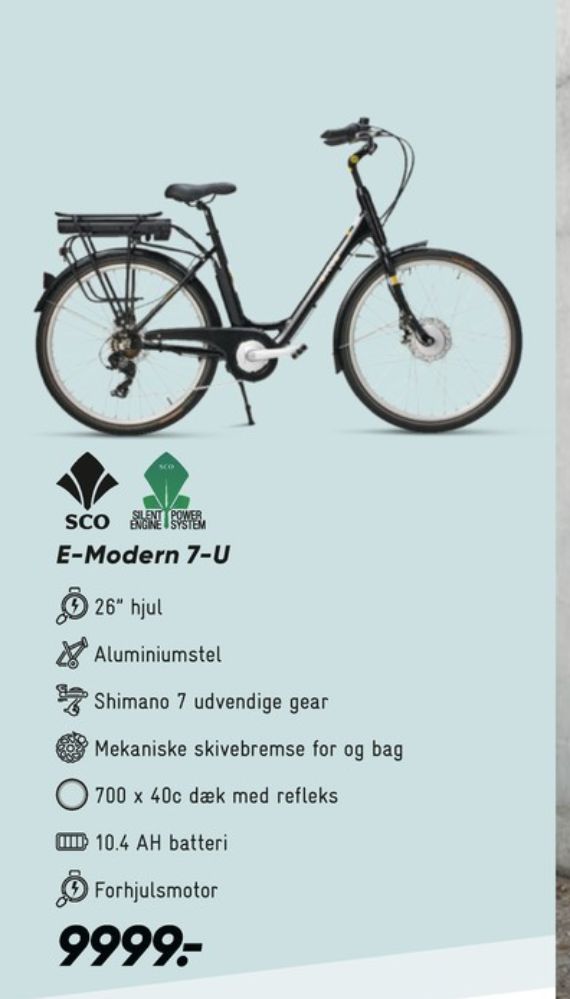 SCO, El-cykel