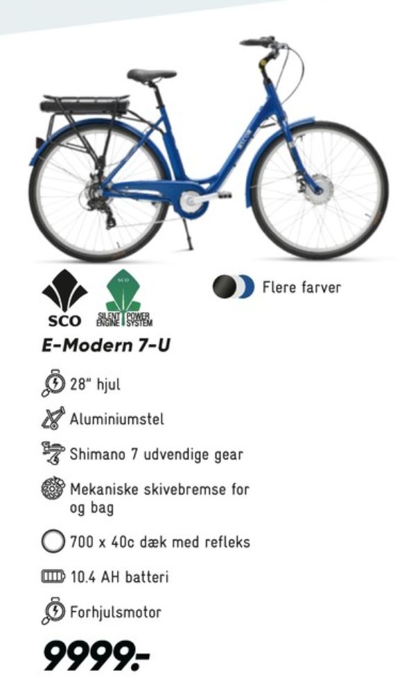 SCO, El-cykel