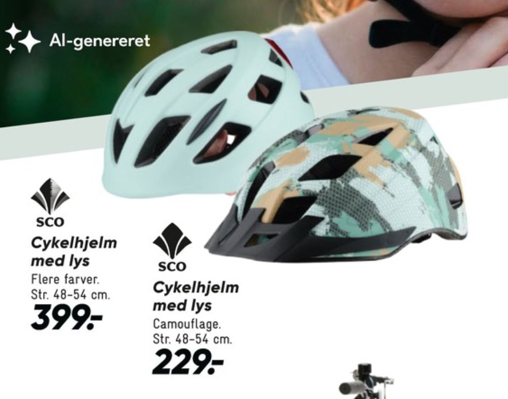 SCO, Cykelhjelm