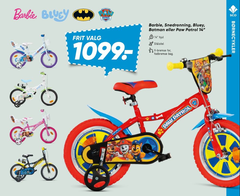 Bluey, Cykel
