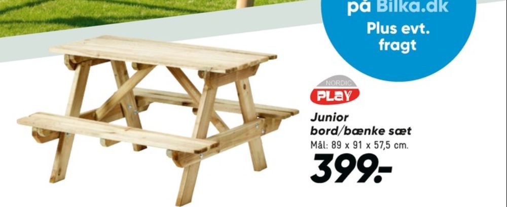 Nordic Play, Bord/Bænkesæt