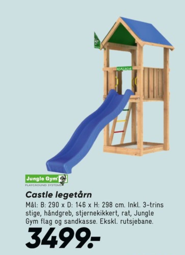 Jungle Gym, Legetårn