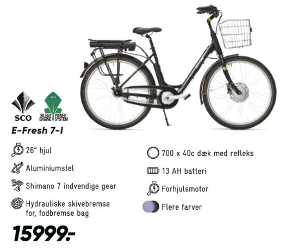 SCO, El-cykel