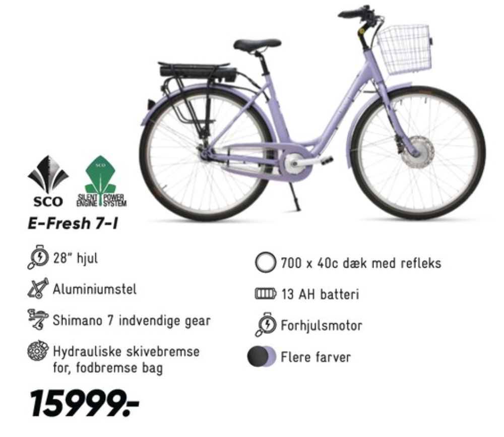 SCO, El-cykel