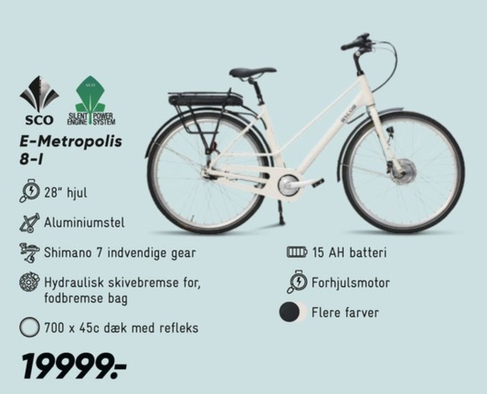 SCO, El-cykel