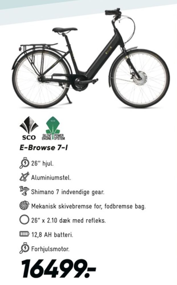 SCO, El-cykel
