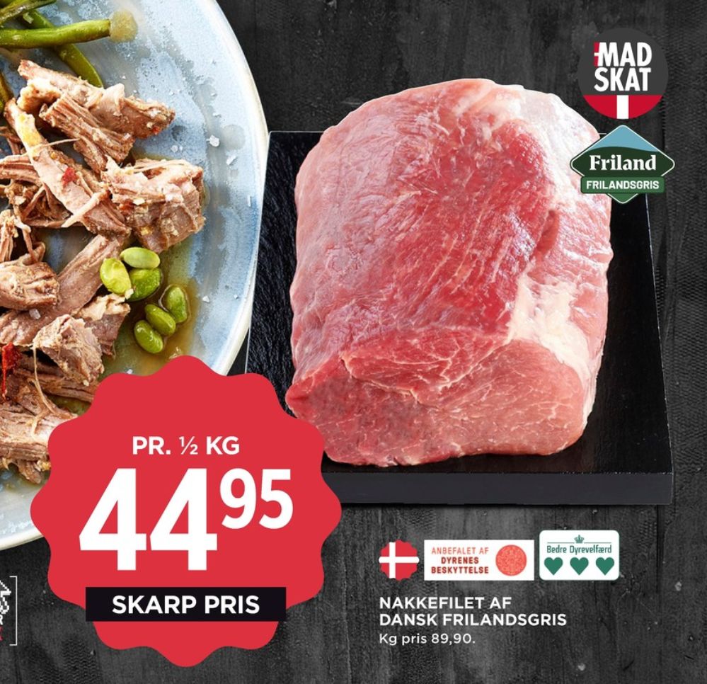 FRILAND Frilandsgris, Nakkefilet